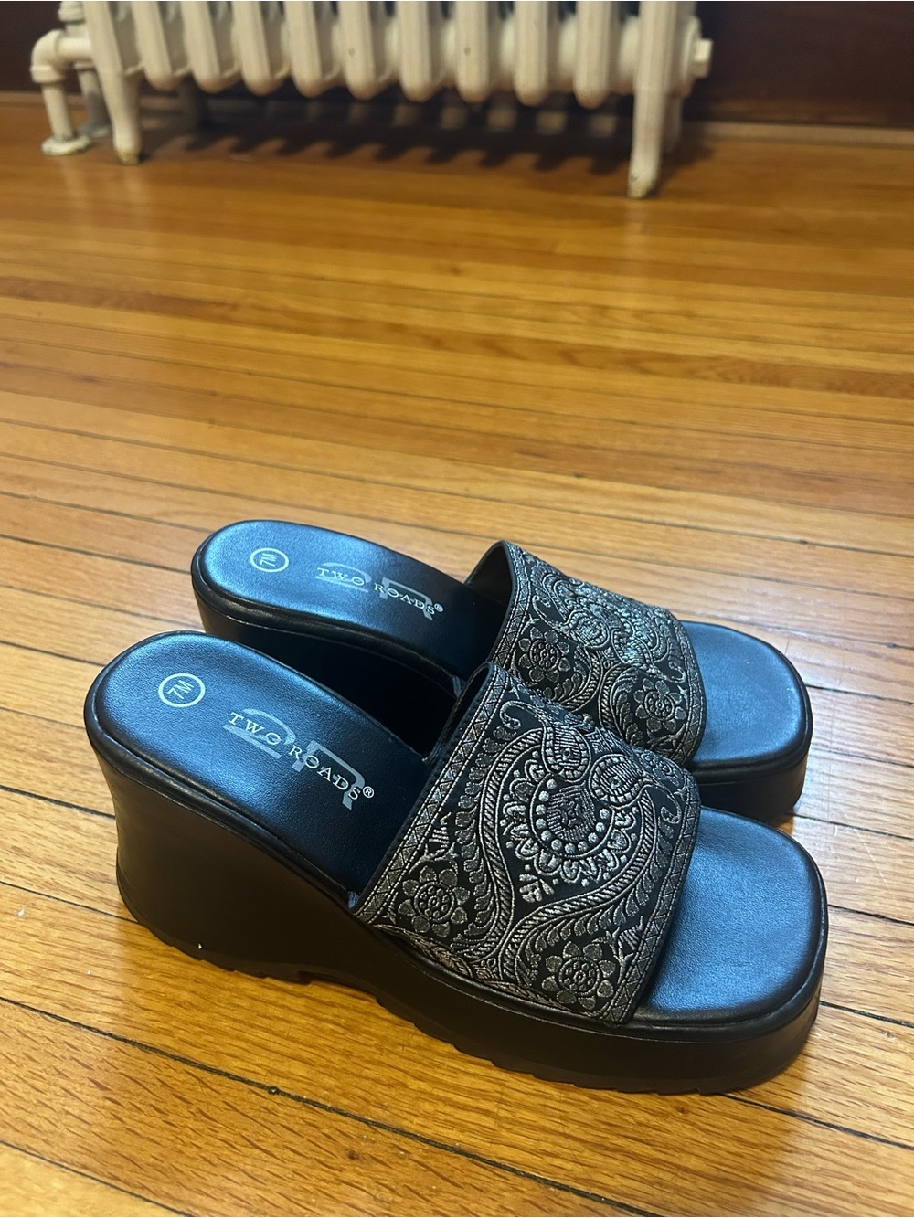 Y2K Platform Wedge Sandals